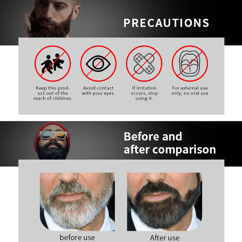 5/10PCS Natural Beard Hair Dye - Hair Spray Color review and price