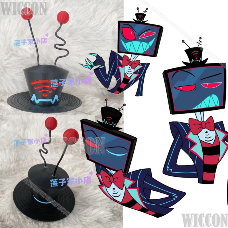 Vox Black Hat Anime Hassbin Co - Cosplay Prop 3D Print Settings review and price