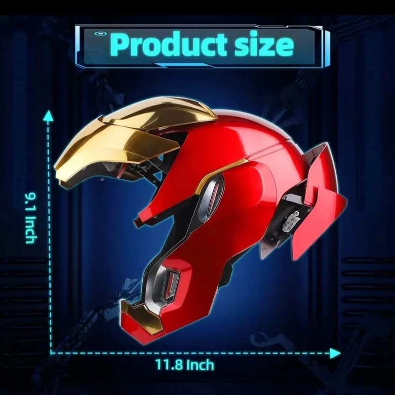 MK50 Iron Man Wearable Helmet  - Cosplay Fire Prop review and price