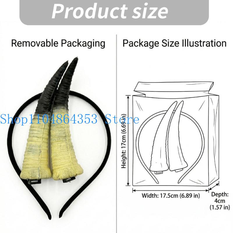 652F Goat Headband Cosplay Pro - Easy Cosplay Prop review and price
