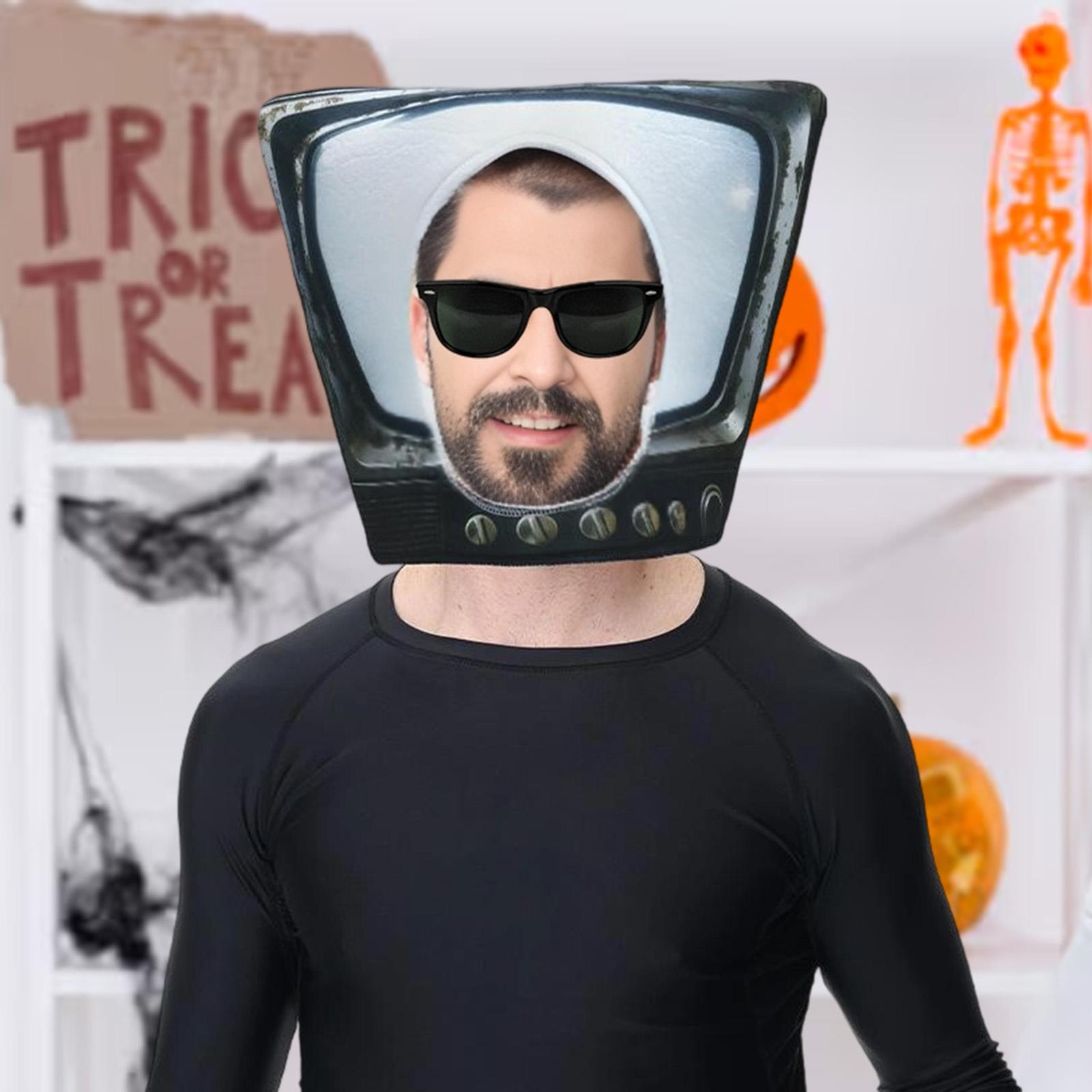 Novelty Cute TV Mask Hat for H - Cosplay Prop review and price