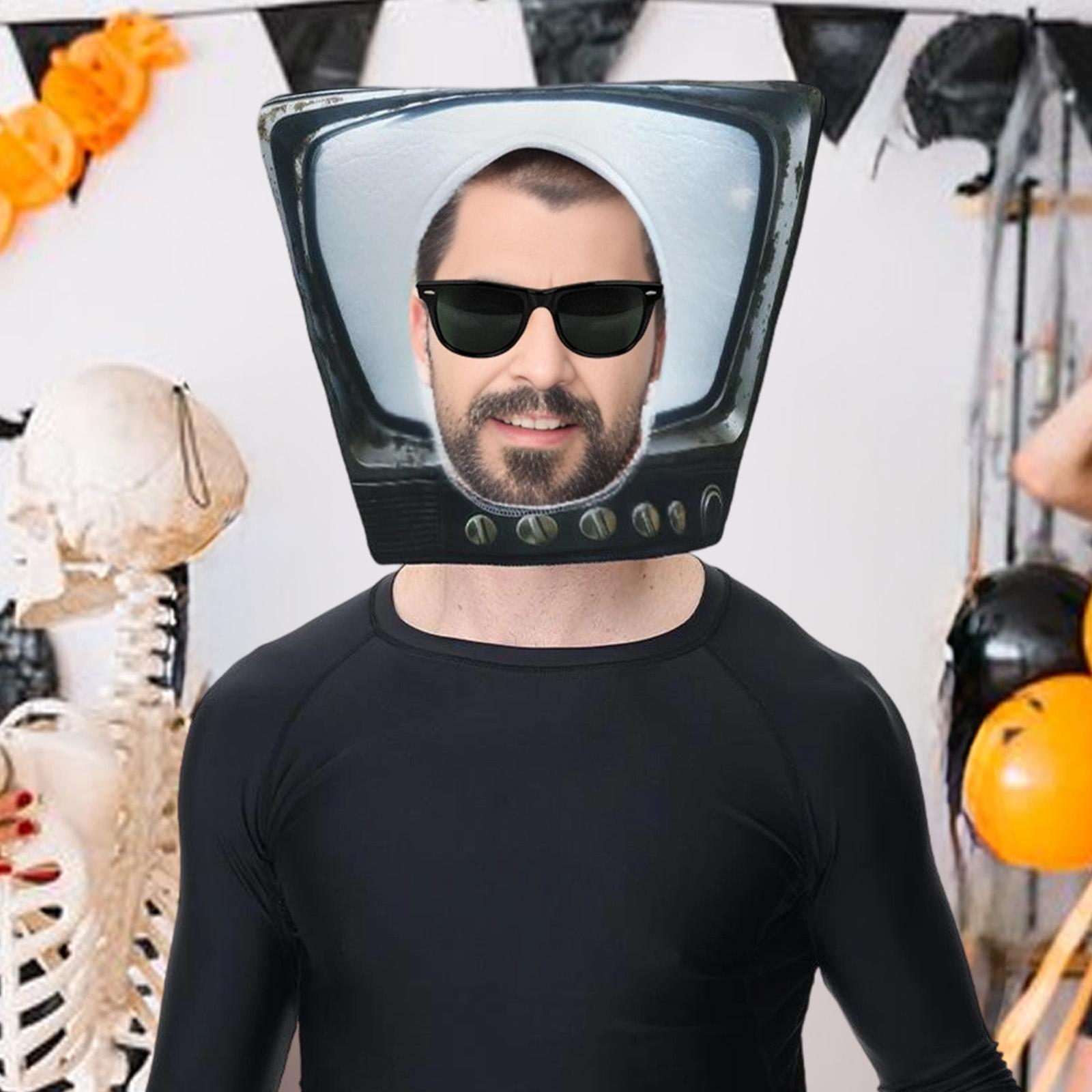 Novelty Cute TV Mask Hat for H - Cosplay Prop review and price