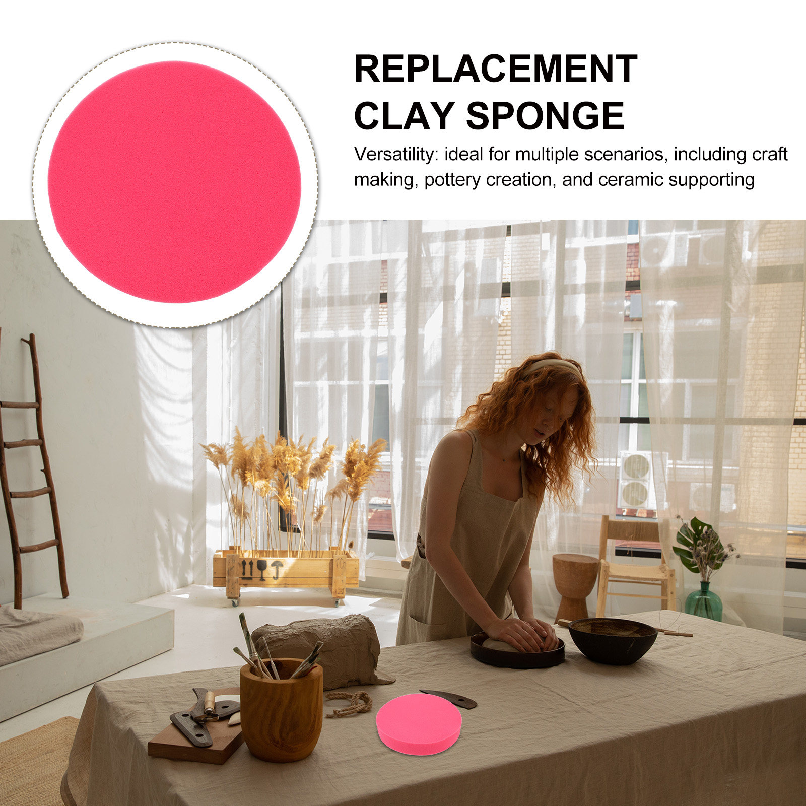 Pottery Sponge Cushion 13.56 I - Foam Clay Sculpt review and price