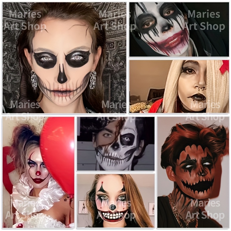 5pcs Black&Clown White 30g Pai - Cosplay Prop Paint review and price