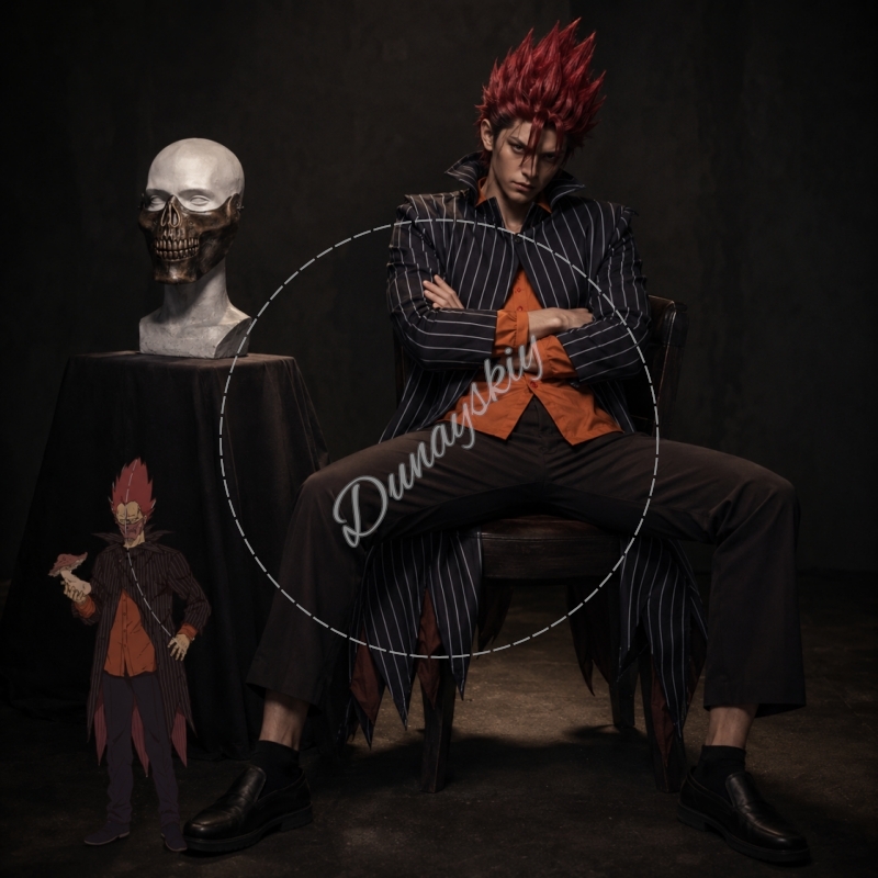 En エン Orange Shirt Pant Full S - Prop En Cosplay review and price
