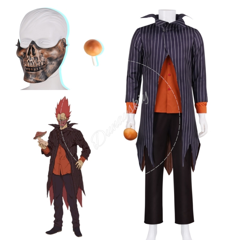 En エン Orange Shirt Pant Full S - Prop En Cosplay review and price