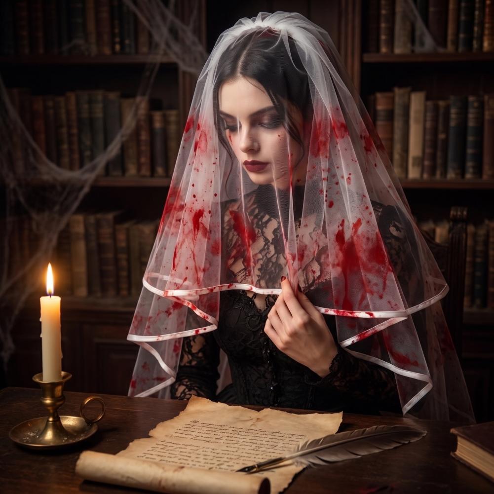 Easy to Wear Hair Comb Veil Gh - Easy Cosplay Prop review and price