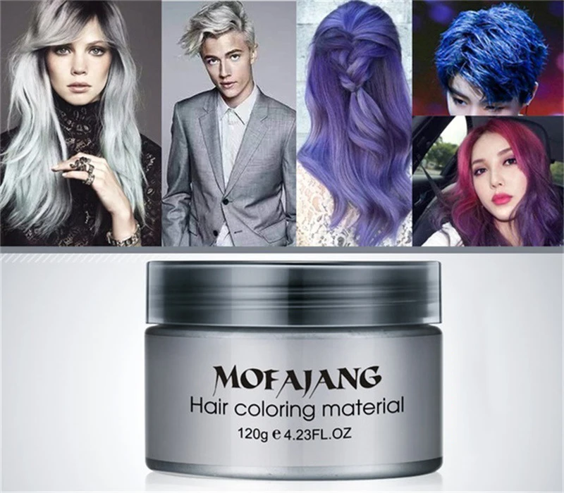 1pcs Mofajang Hair Color Wax P - Hair Spray Color review and price