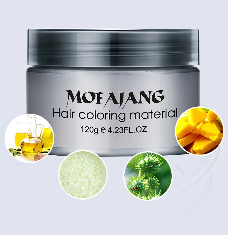 1pcs Mofajang Hair Color Wax P - Hair Spray Color review and price